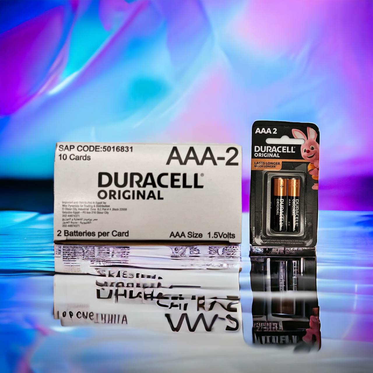 باتري Duracell AAA كارت ٢ تايي