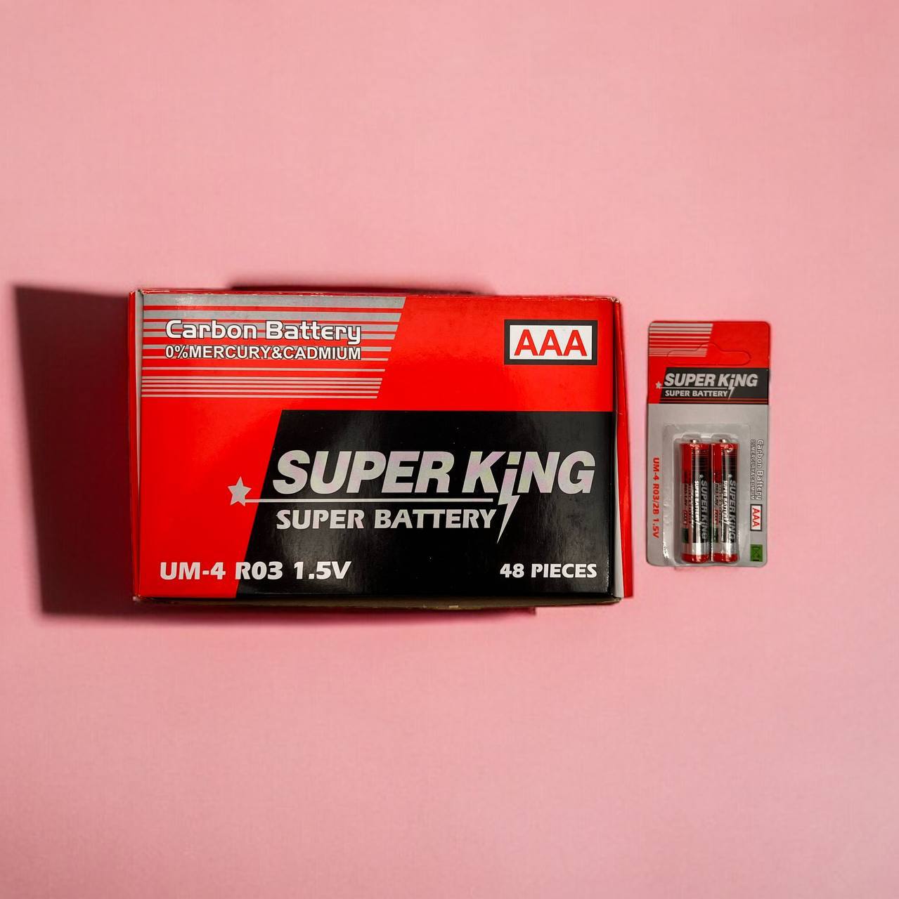 Battery Super King AAA 2/card