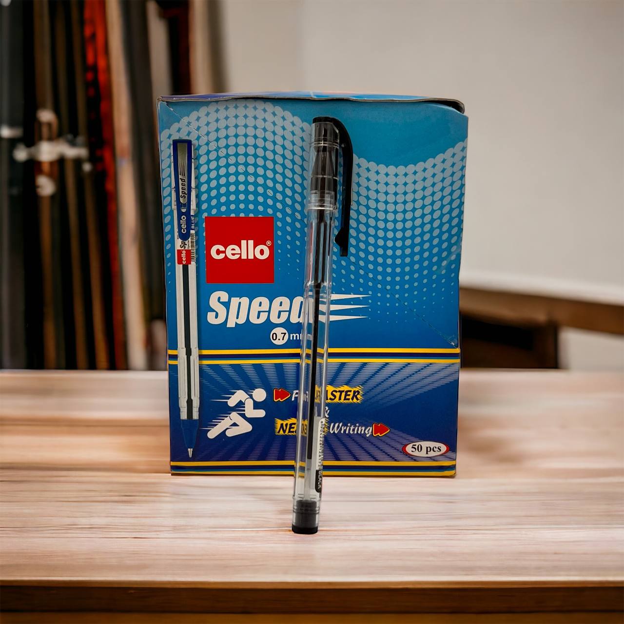 Cello Speed blue pen