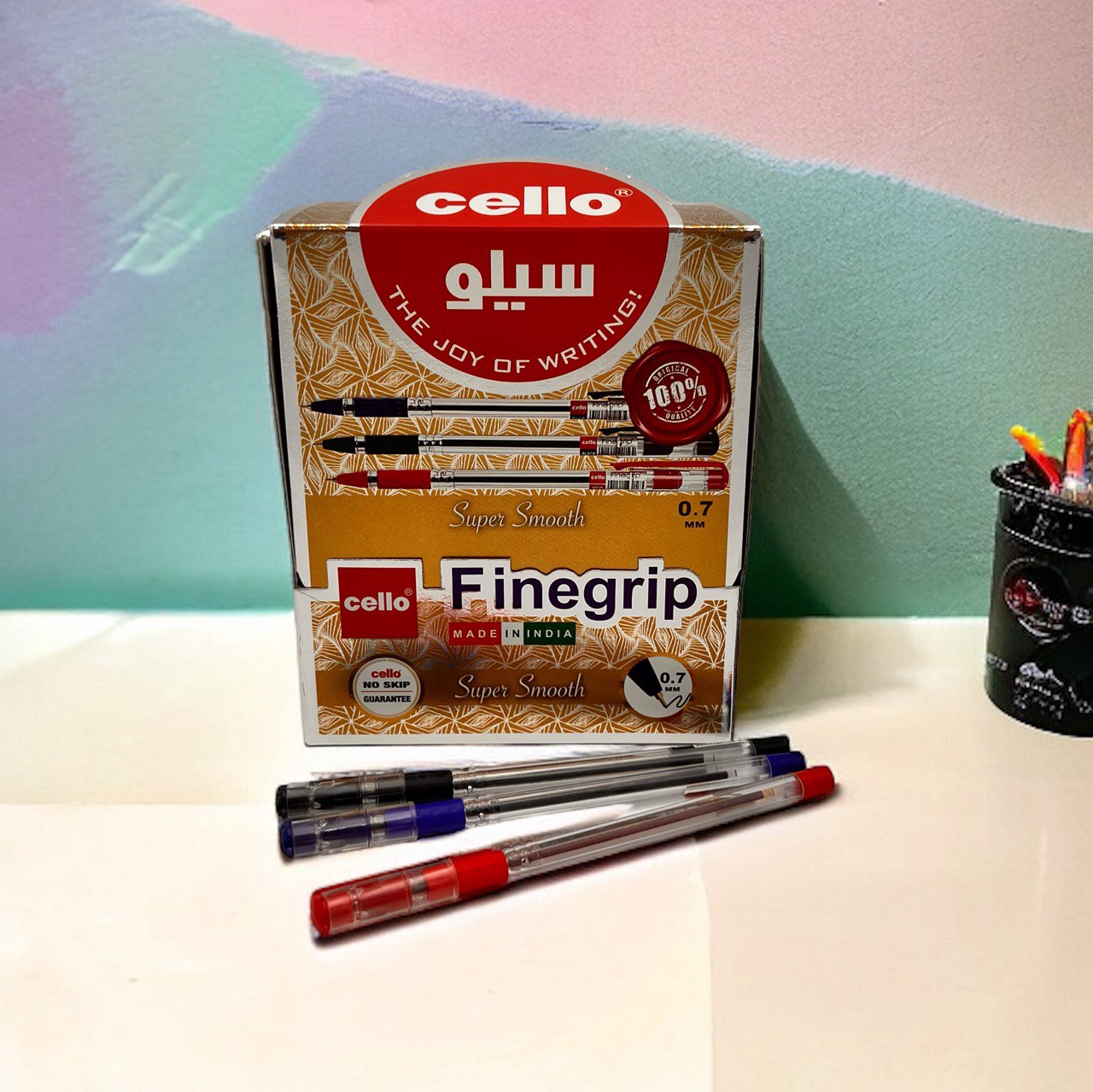 Cello Finegrip mix color pen 50/box