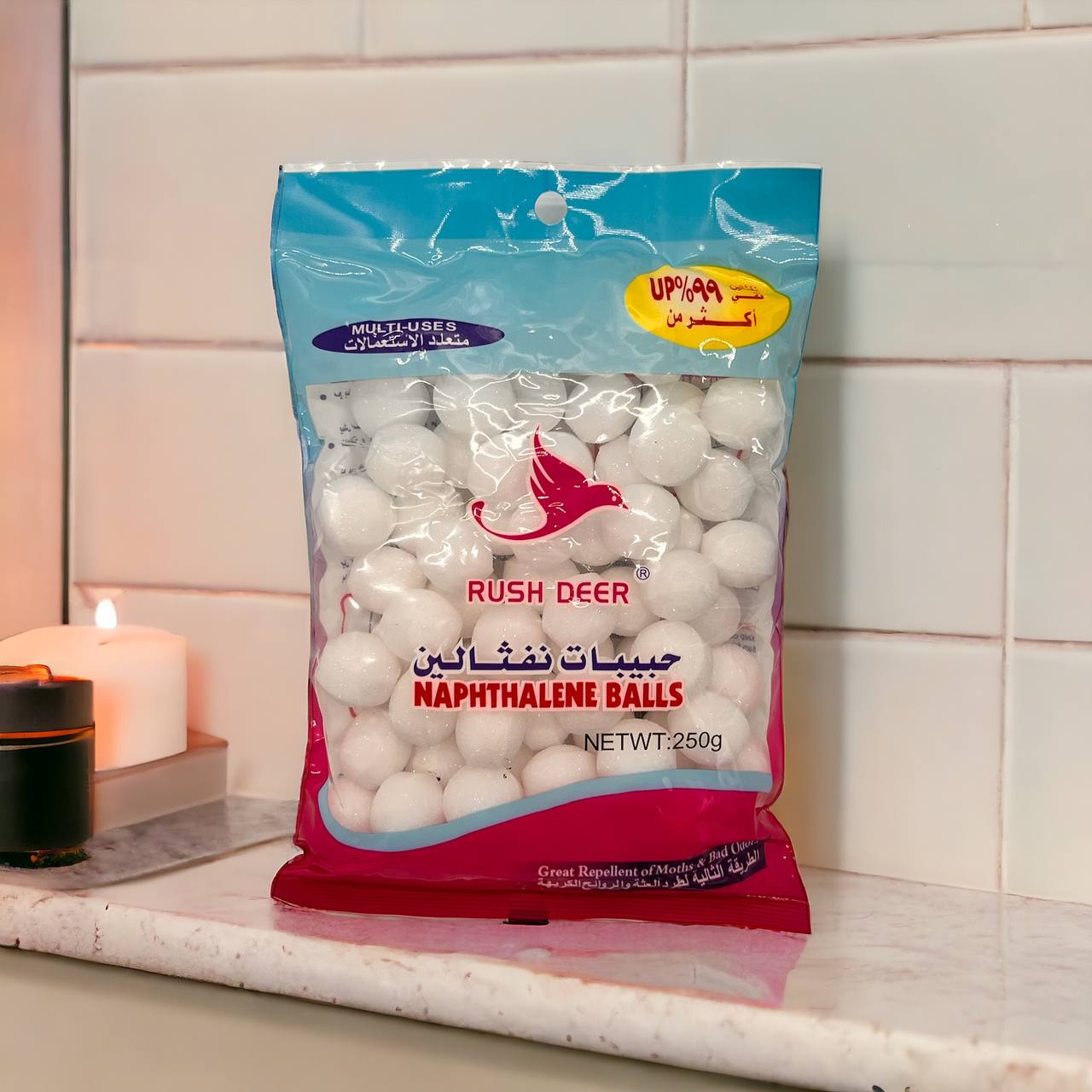 White Naphtalene Balls 250g