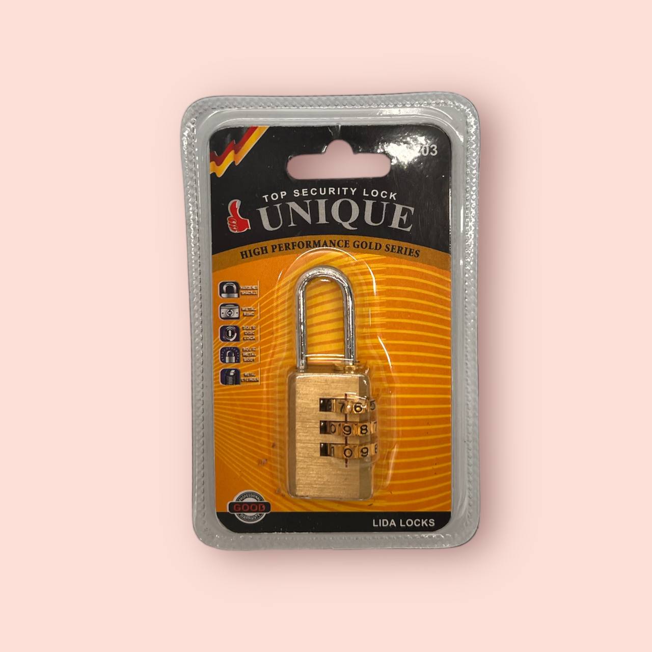 Combination Padlock 21mm