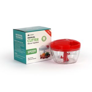 manual food processor, vegetable chopper, speedy slicer, hand food cutter, kitchen chopper, salad maker, pull cord chopper, garlic onion chopper, manual vegetable slicer, easy food prep, no electricity food processor, camping kitchen tool, travel food chopper, plastic chopper box, kitchen gadgets, quick food dicer, compact food chopper, hand-operated slicer